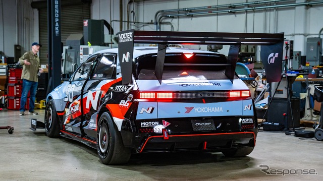 ヒョンデ『アイオニック5 N』のパイクスピーク2025参戦車両