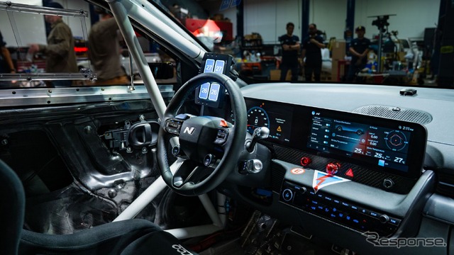 ヒョンデ『アイオニック5 N』のパイクスピーク2025参戦車両