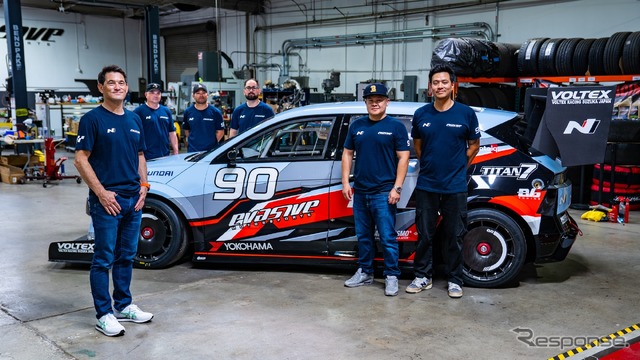 ヒョンデ『アイオニック5 N』のパイクスピーク2025参戦車両
