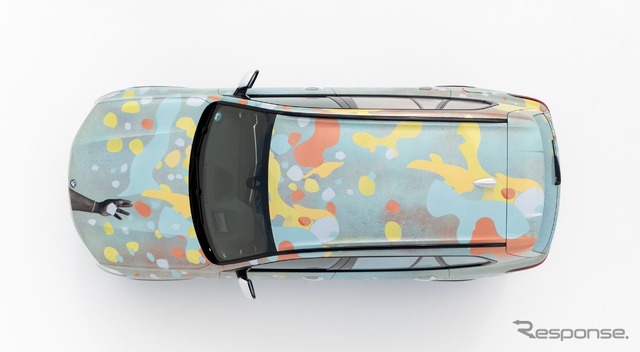 BMWの水素燃料電池車『iX5』のアートカー