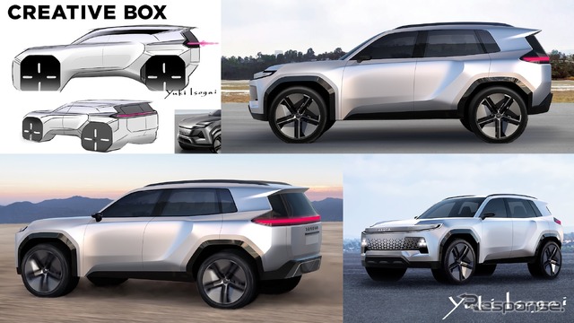 トヨタ RAV4 新型:エクステリアデザイン開発
