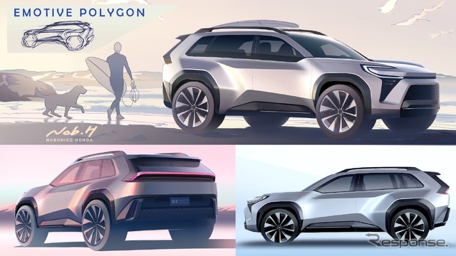 トヨタ RAV4 新型:エクステリアデザイン開発