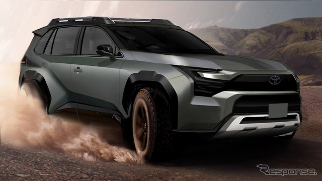 トヨタ RAV4 新型:エクステリアデザイン開発