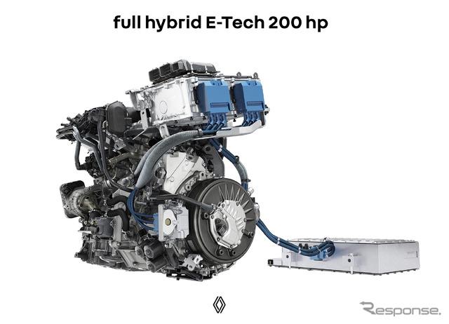 ルノーのフルハイブリッド E-Tech 200hp