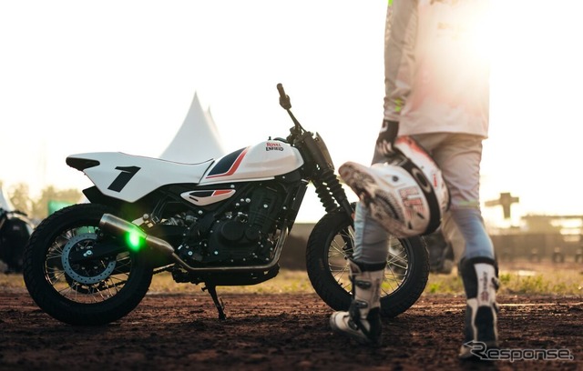 ロイヤルエンフィールドの新型フラットトラック専用バイク「FT450」