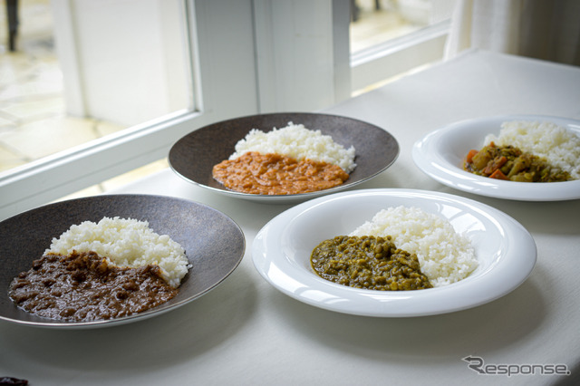 スズキが鳥善と共同開発したインドベジタリアンレトルトカレー発売
