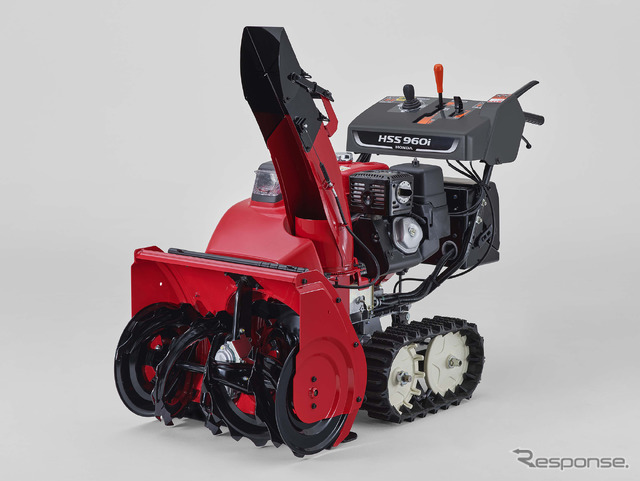 ホンダのハイブリッド除雪機 HSS960i(J)