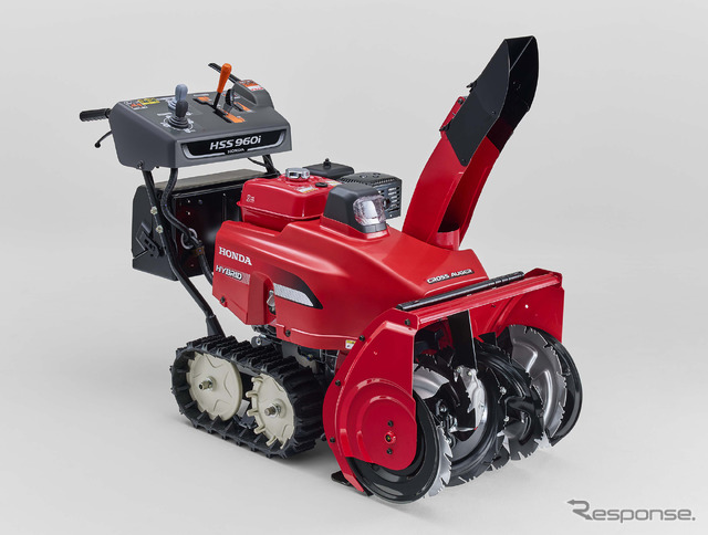 ホンダのハイブリッド除雪機 HSS960i(JX)