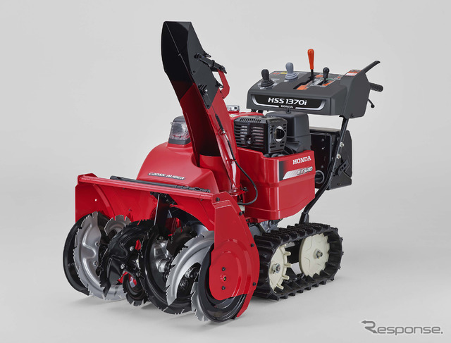 ホンダのハイブリッド除雪機 HSS1370i(JX)