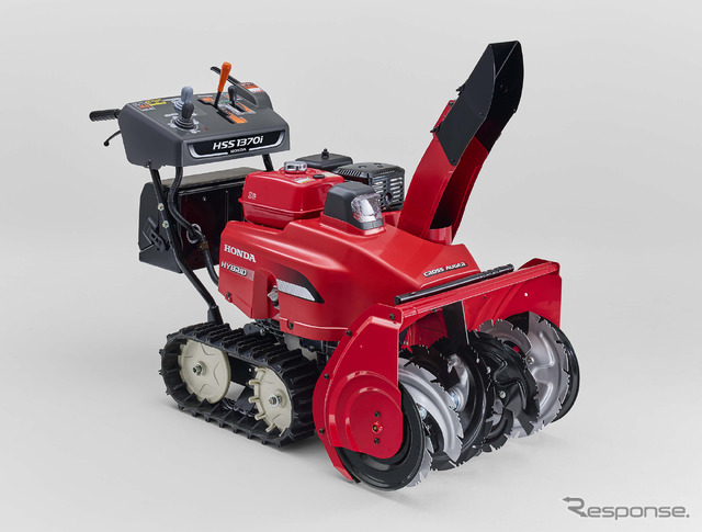 ホンダのハイブリッド除雪機 HSS1370i(JX)