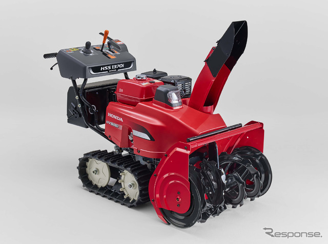 ホンダのハイブリッド除雪機 HSS1370i(J)