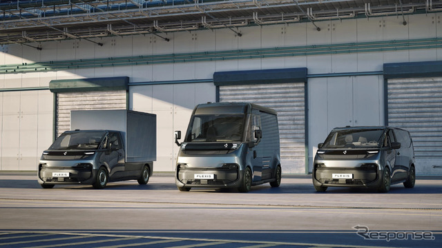 「フレクシス」の電動商用車