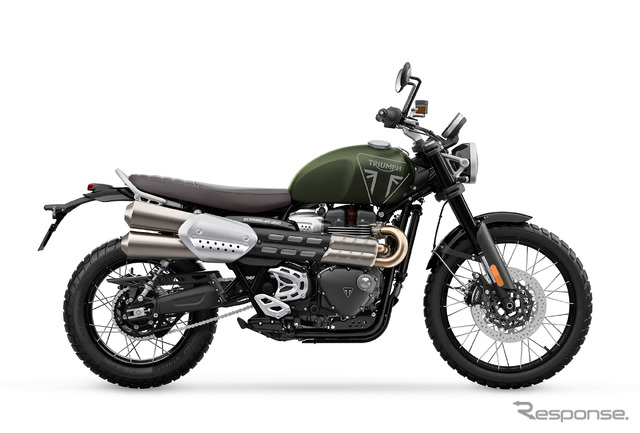 トライアンフ スクランブラー1200X マットカーキグリーン