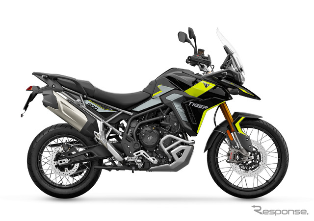 トライアンフ タイガー900ラリーPRO サファイアブラック/トライアンフパフォーマンスイエロー