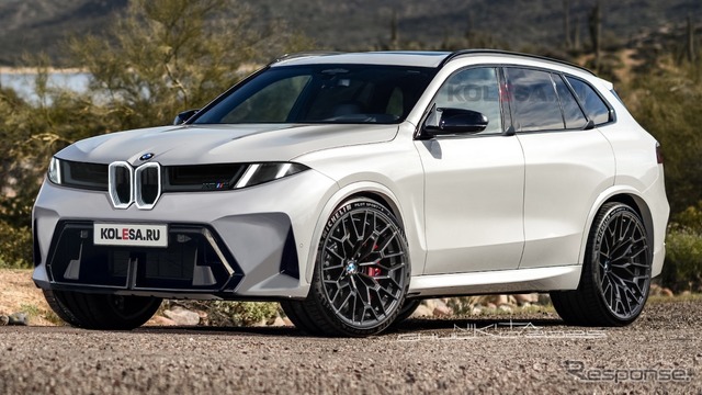 BMW X5 M 次期型の予想CG