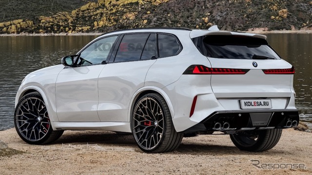 BMW X5 M 次期型の予想CG