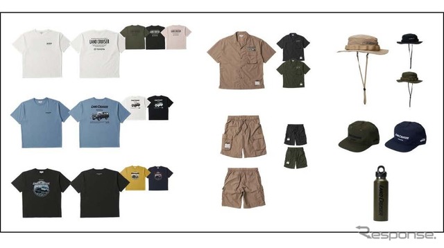『LANDCRUISER OFFICIAL ITEMS』の2025年夏季新作