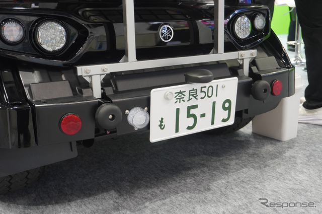 ヤマハ発動機の「グリーンスローモビリティ」(第5回スマートシティ推進EXPO)