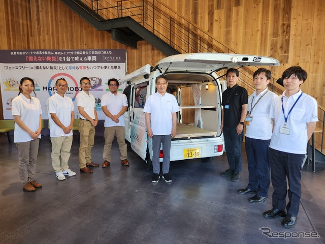 軽自動車(スズキ・エブリイ)をベースとした多機能車両「MARU MOBI Lite(マルモビライト)」