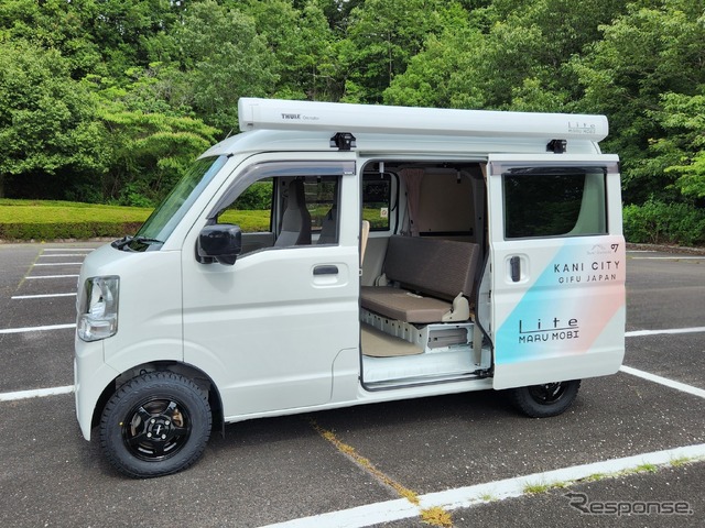 軽自動車（スズキ・エブリイ）をベースとした多機能車両「MARU MOBI Lite（マルモビライト）」