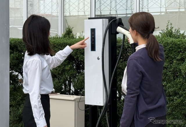 日東工業のEV充電器