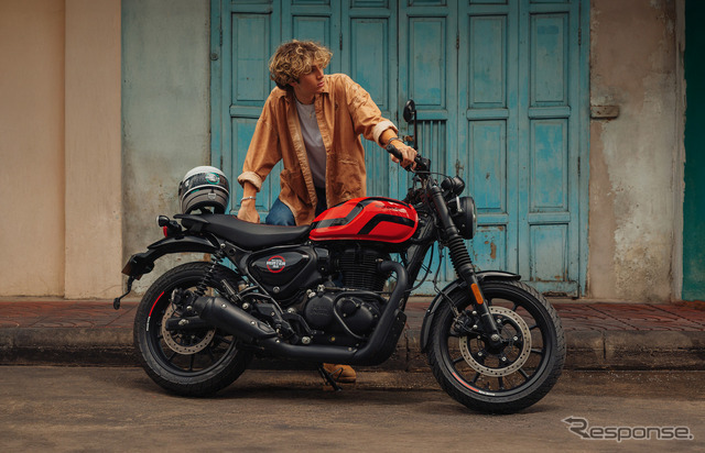 ロイヤルエンフィールド ハンター350 London Red(ロンドン・レッド)
