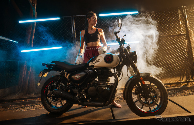 ロイヤルエンフィールド ハンター350 Tokyo Black(トウキョウ・ブラック)