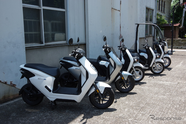 ホンダの電動バイクシリーズ
