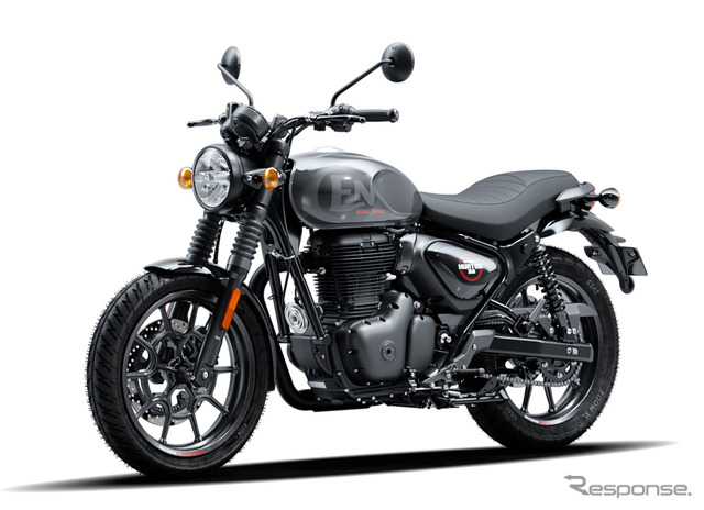 ロイヤルエンフィールド ハンター350 Dapper Grey(ダッパー・グレイ)