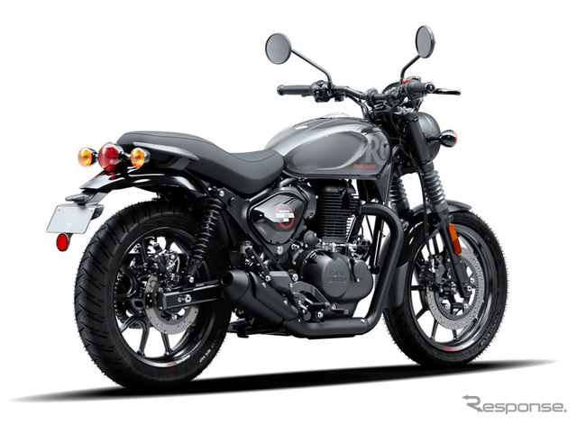 ロイヤルエンフィールド ハンター350 Dapper Grey(ダッパー・グレイ)