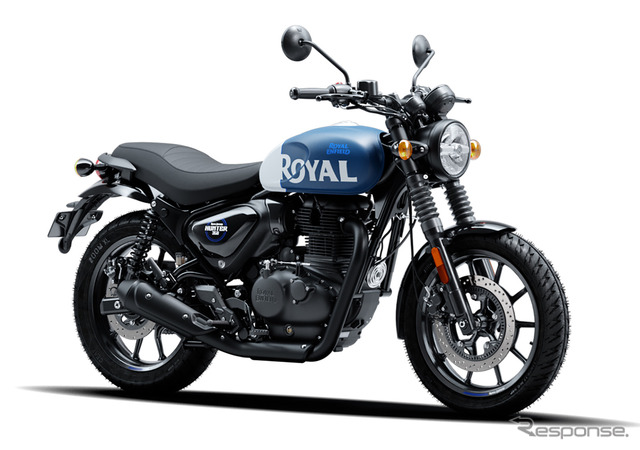 ロイヤルエンフィールド ハンター350 Rebel Blue(レベル・ブルー)