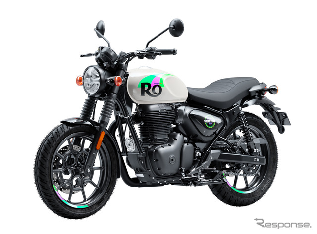 ロイヤルエンフィールド ハンター350 Rio White(リオ・ホワイト)