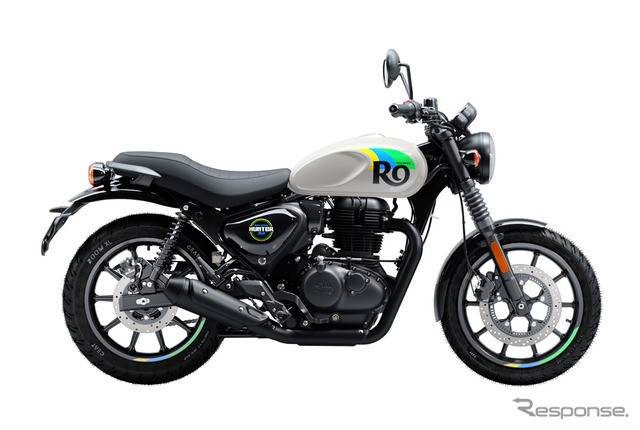 ロイヤルエンフィールド ハンター350 Rio White(リオ・ホワイト)