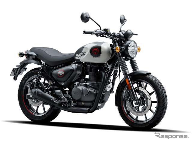 ロイヤルエンフィールド ハンター350 Tokyo Black(トウキョウ・ブラック)