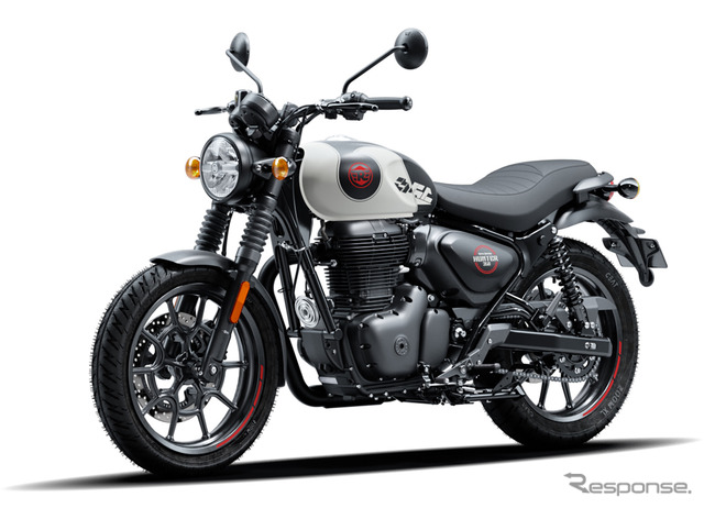 ロイヤルエンフィールド ハンター350 Tokyo Black(トウキョウ・ブラック)