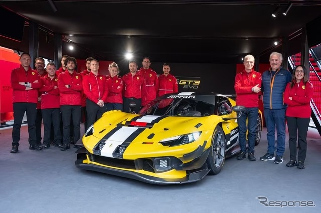 フェラーリ296 GT3 Evo発表