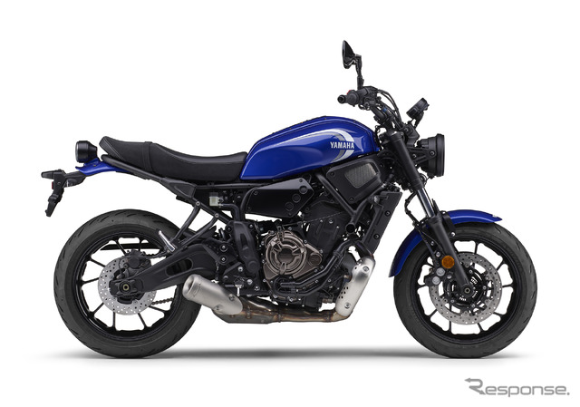 ヤマハ XSR700 ABS(ディープパープリッシュブルーメタリックC)
