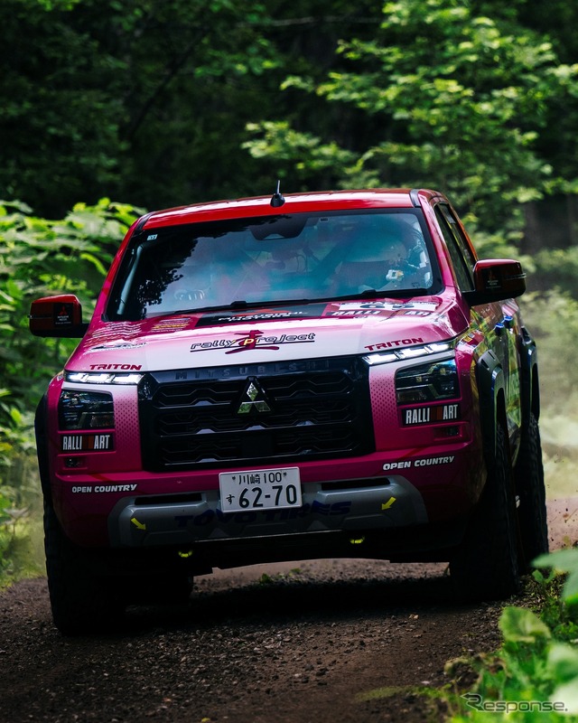 XC-2クラス4位の圭ラリープロジェクト with MMC TOYO TIRESチーム