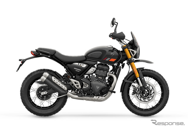 トライアンフ・スクランブラー400XC（ストームグレー）