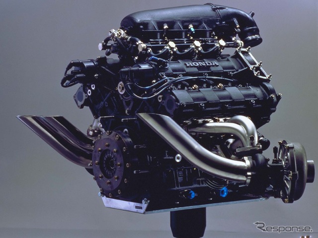FW11に搭載されたホンダ製エンジン「RA166E」
