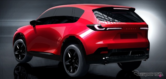 マツダ CX-5 新型のデザインスケッチ