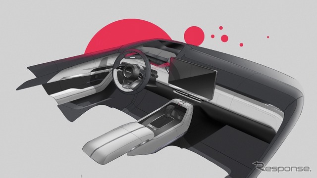 マツダ CX-5 新型のデザインスケッチ