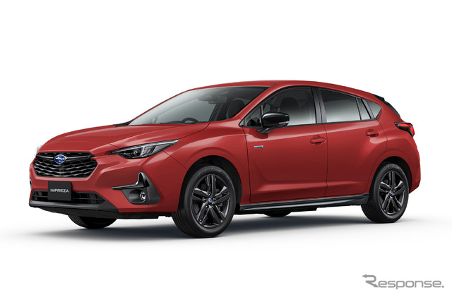 スバル・インプレッサ 特別仕様車 ST-H Style Edition(AWD車)ピュアレッド チャートスタイル