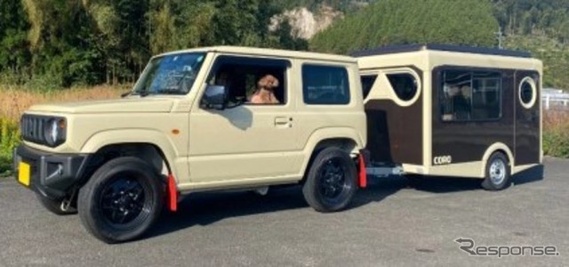 ジムニ―などの軽自動車とも連結可能なコロ