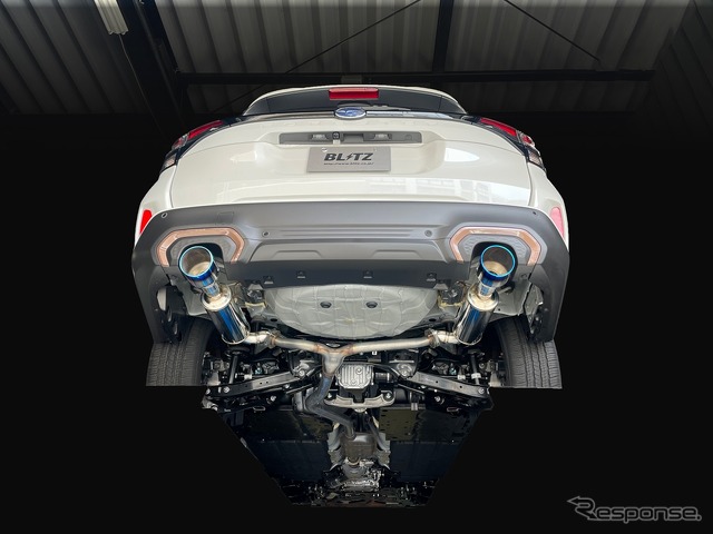 ブリッツ ニュルスペック・カスタムエディション チタンカラーテールセット(VSR) スバル・フォレスター(SL5)装着例