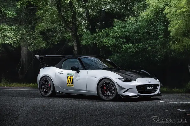 TE37 SONIC Black Shadow LTD. × MAZDA ロードスター