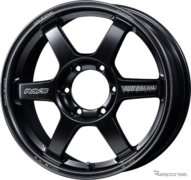 TE37 LARGE P.C.D. PROGRESSIVE MODEL II Black Shadow LTD.