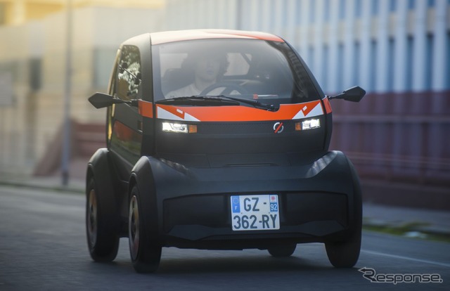 ルノーグループのモビライズブランドの電動四輪車『デュオ45ネオ』