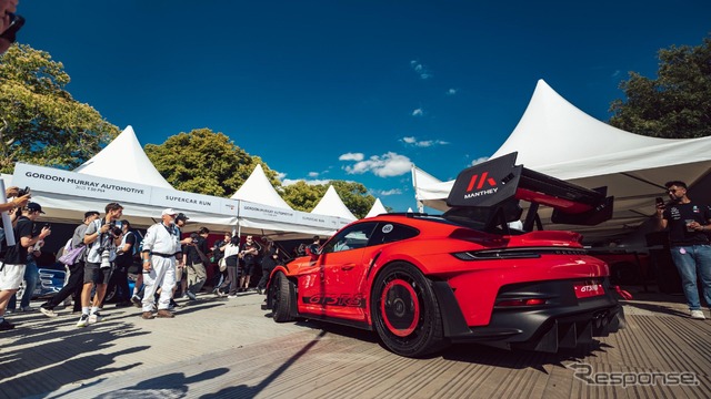 ポルシェの最新『911 GT3』シリーズ(グッドウッド2025)