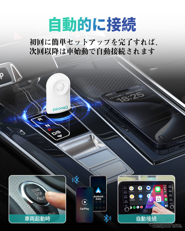 ワイヤレスアダプター「OTTOCAST MINI」